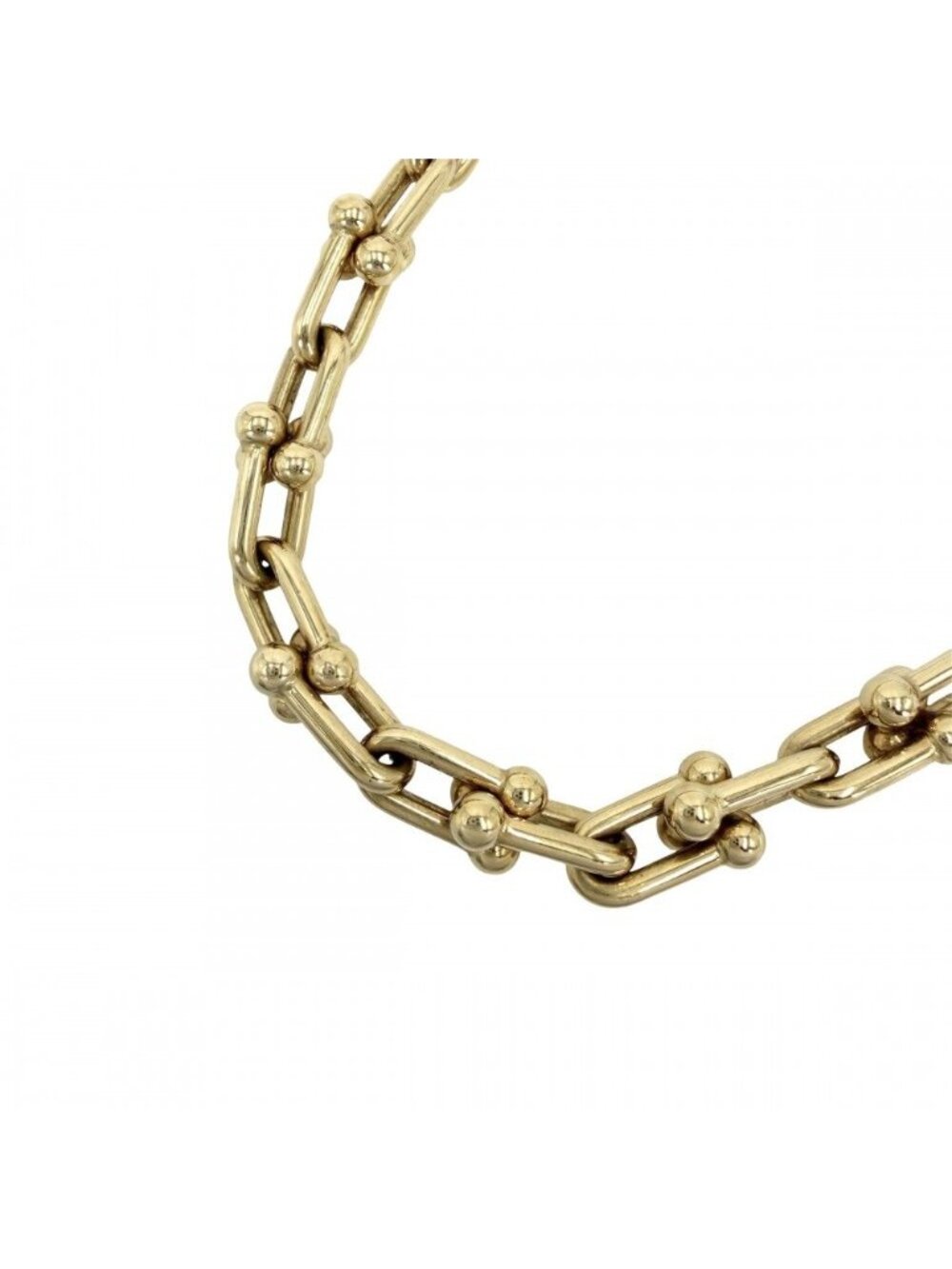 Tiffany & Co HardWear Big Necklace Small Link 18K Yellow Gold